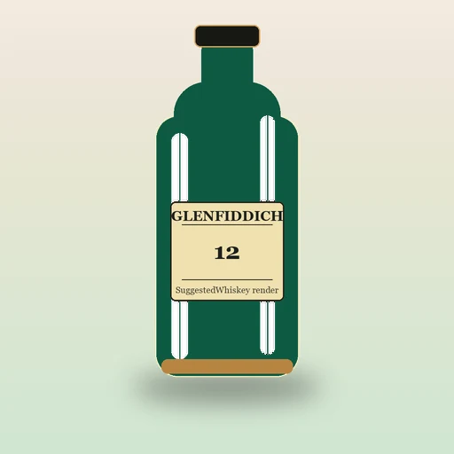 Glenfiddich 12 Year Old bottle