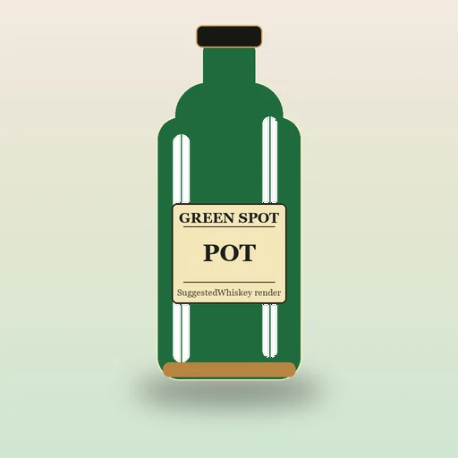 Green Spot Single Pot Still Irish Whiskey bottle