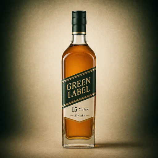 Johnnie Walker Green Label 15 Year Old bottle