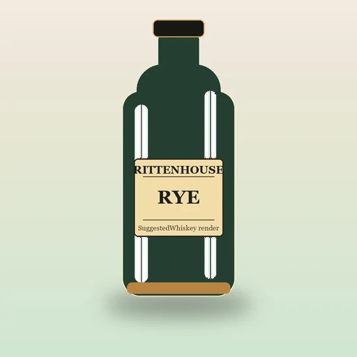 Rittenhouse Rye Bottled-in-Bond bottle