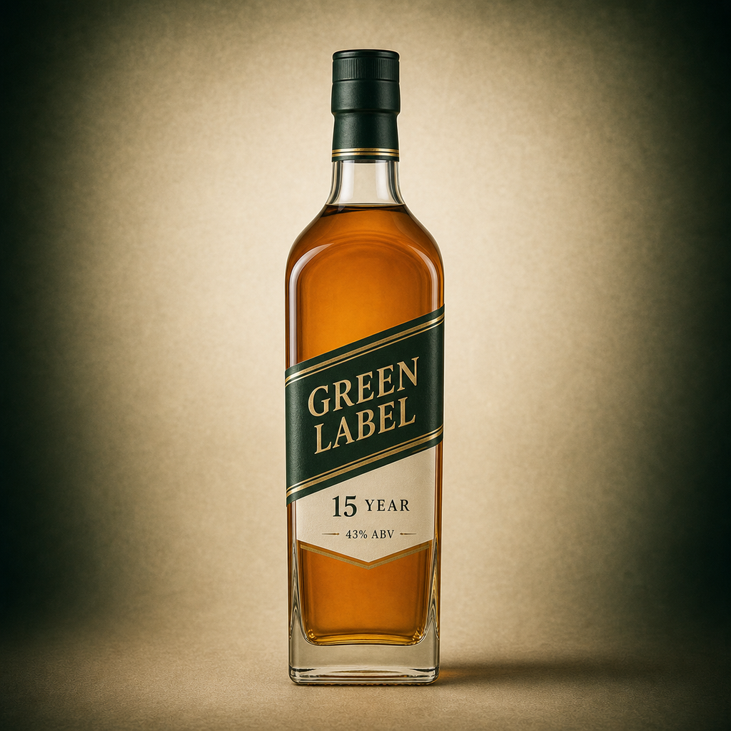Johnnie Walker Green Label 15 Year Old bottle