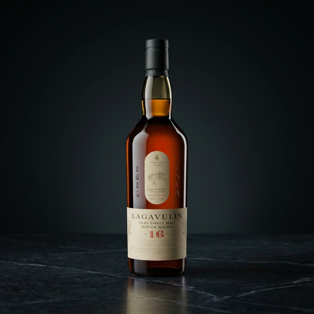 Lagavulin 16 Year Old bottle