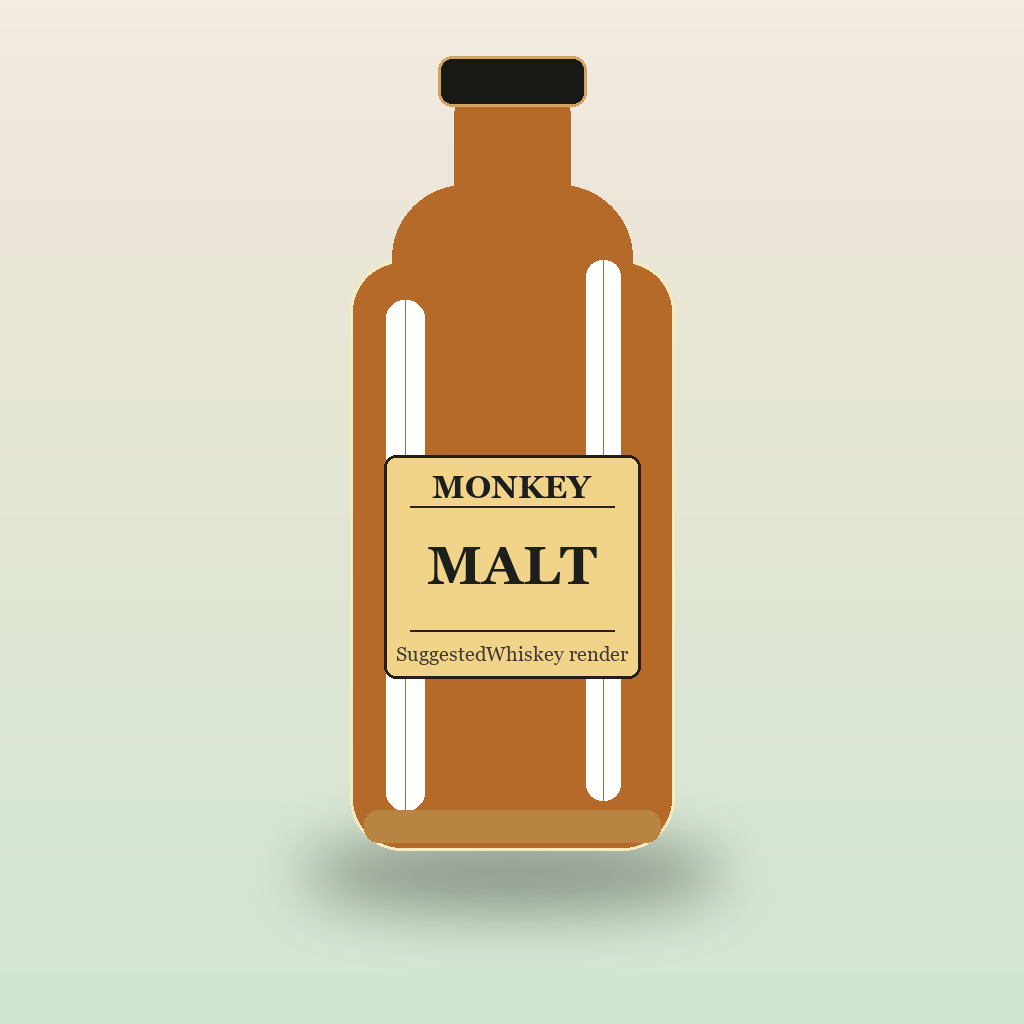 Monkey Shoulder Blended Malt bottle