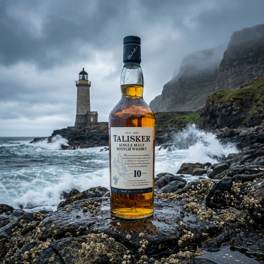 Talisker 10 Year Old bottle