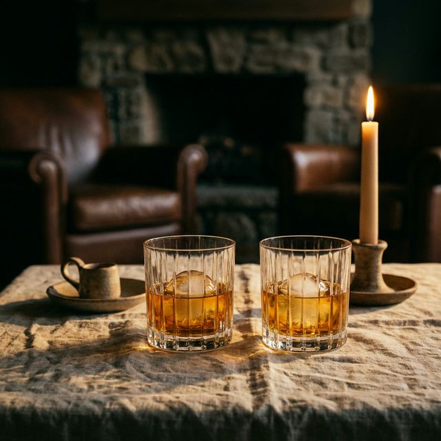 Whiskey setting for Wedding Anniversary recommendations